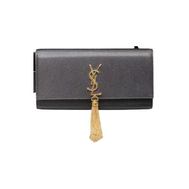 Saint Laurent Kate 99 Chain Bag Black For Women‎ 12in/26cm