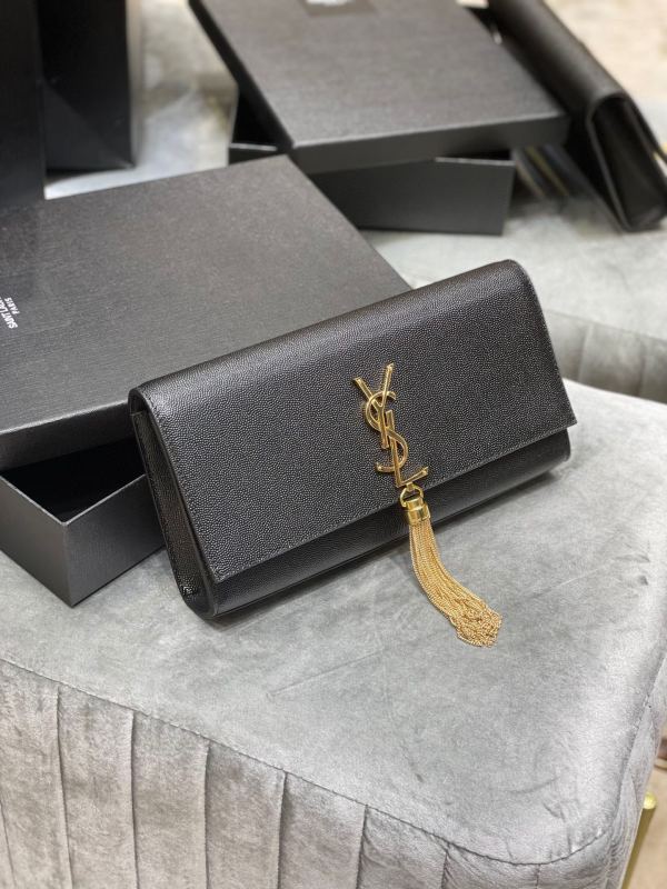 Saint Laurent Kate 99 Chain Bag Black For Women‎ 12in/26cm