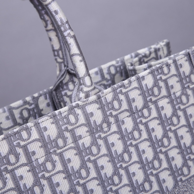 Christian Dior Large Dior Book Tote Gray, For Women, Women’s Handbags 16.5in/42cm CD M1286ZRIW_M932