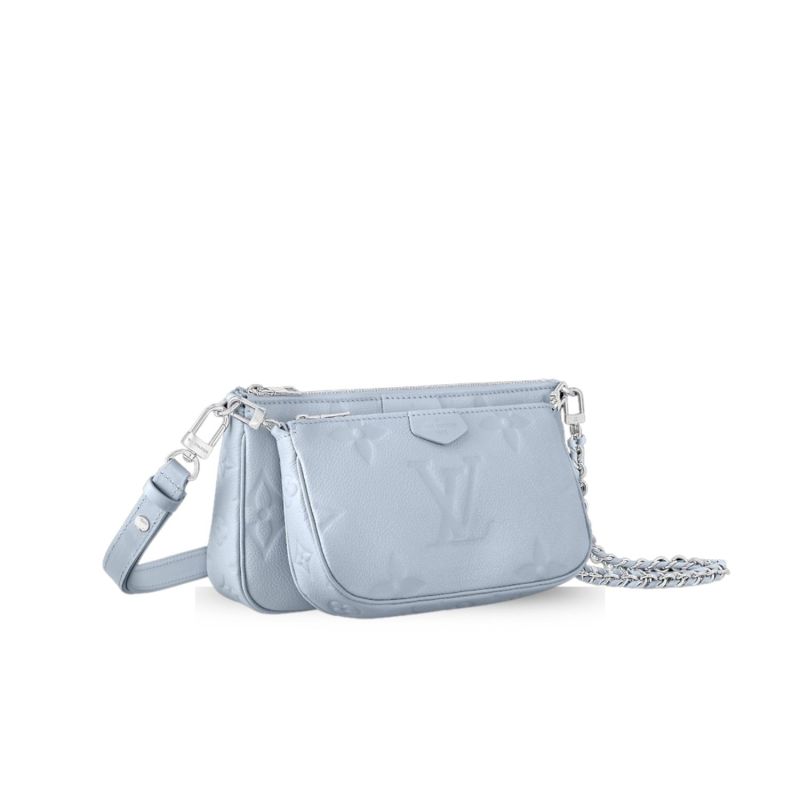 Louis Vuitton Multi Pochette Accessoires Blue For Women 25cm/9.8in M47173