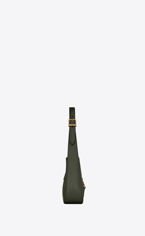 Saint Laurent YSL Small ‘Le 5 À 7 Hobo Bag In Smooth Leather Green For Women – 215080301
