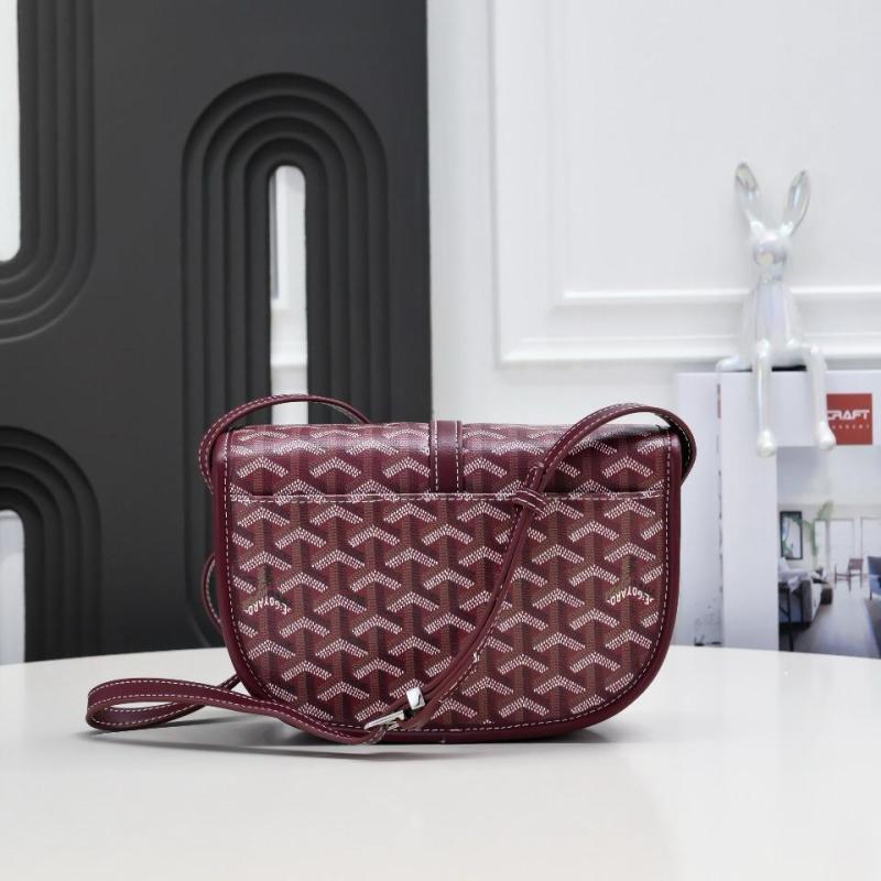 Goyard Belvedere PM Bag Burgundy For Women‎ 8.7in/22cm BELVE3PMLTY09CG09P
