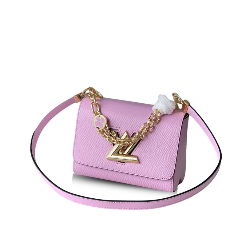 Louis Vuitton Twist PM Monogram Flower Wisteria Purple For Women, Women’s Handbags, Shoulder And Crossbody Bags 9.1in/23cm LV M59405