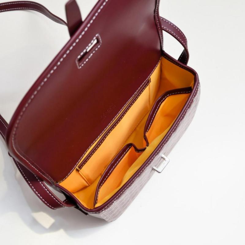 Goyard Belvedere PM Bag Burgundy For Women‎ 8.7in/22cm BELVE3PMLTY09CG09P