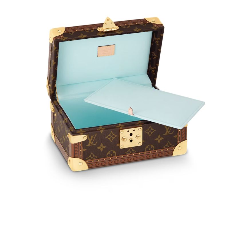 Louis Vuitton Coffret Tresor 24 Light Blue For Women 9.8in/25cm M10130
