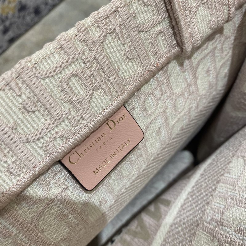 Christian Dior Medium Dior Book Tote Rose Des Vents Dior Oblique Embroidery, Light Pink, For Women Women’s Handbags, 36cm CD M1296ZRIW_M912