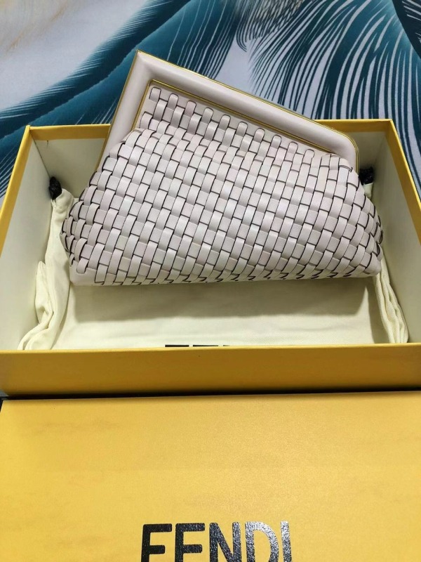 [True-to-ORIGINAL] Fendi First Small Bag Pink For Women 10in/26cm
