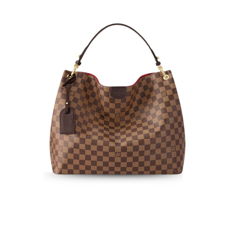 Louis Vuitton Graceful MM Damier Ebene For Women 41 Cm/ 16.1 In N44045