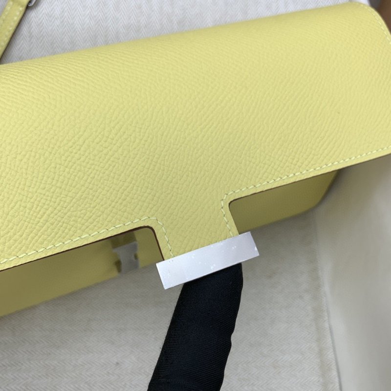 Hermes Constance Long Togo Wallet Yellow, Silver Toned Hardware Bag For Women, Women’s Handbags, Shoulder Bags 8.1in/21cm