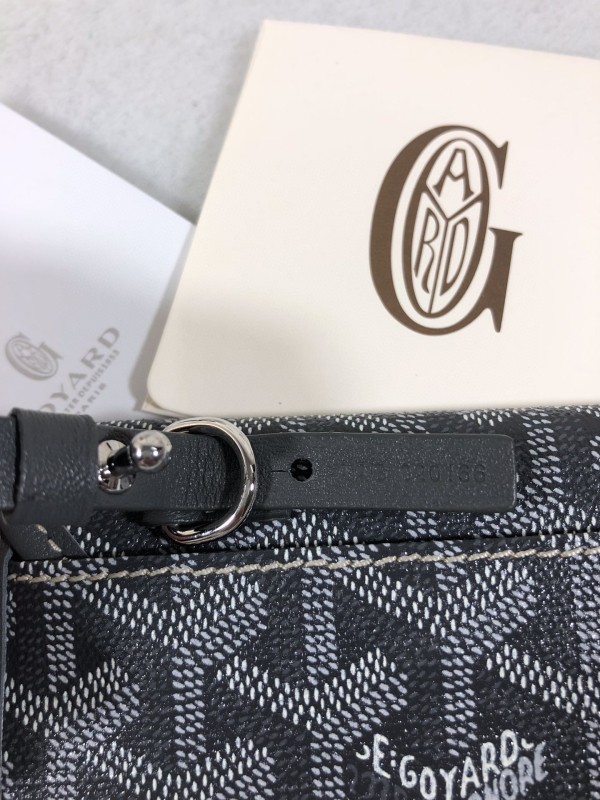 Goyard Anjou PM Bag Black/Yellow/Brown For Women‎ 7.9in/20cm