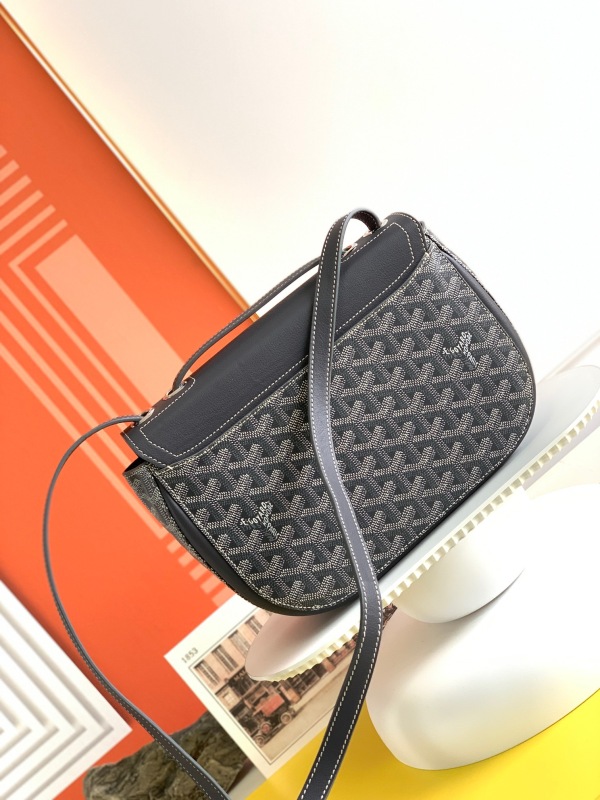 Goyard 233 Bag Dark Grey For Women‎ 9.8in/25cm 233SH2PMLTY07CL07P