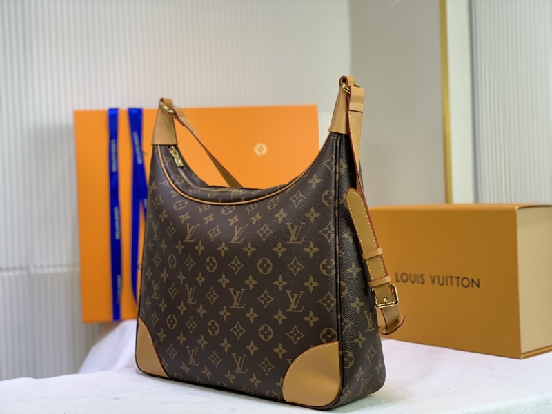 [True-to-ORIGINAL] Louis Vuitton Boulogne 35 Monogram Canvas For Women 13.8in/35cm LV M51260