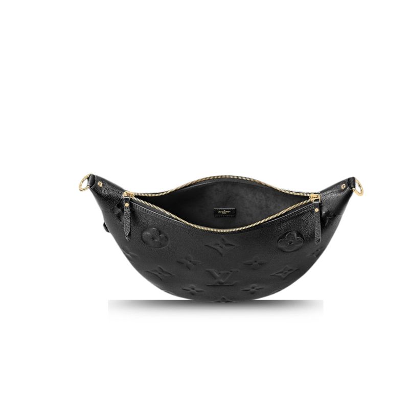 Louis Vuitton Loop Hobo Monogram Empreinte Black For Women 38cm/15in M46725