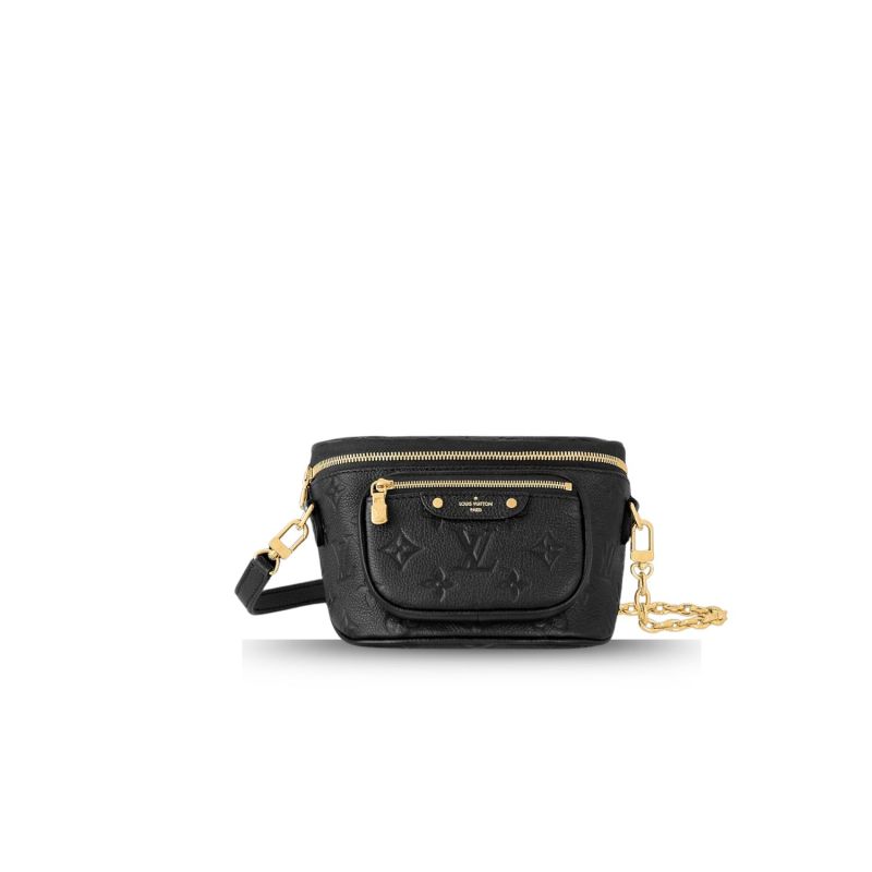 Louis Vuitton Mini Bumbag Monogram Empreinte Black 17cm/6.7in M46917