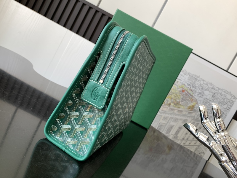 Goyard Jouvence MM Toiletry Bag Green For Women‎ 9.6in/24.5cm JOUVENMMLTY09CL09P