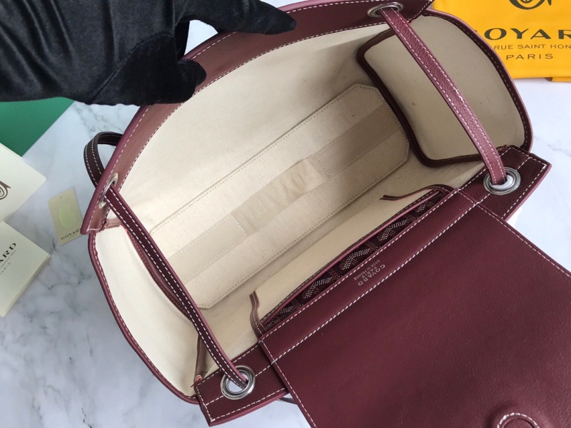 Goyard Rouette PM Bag Yellow/Burgundy/Green For Women‎ 12.2in/31cm ROUETTPMLTY07CL07P