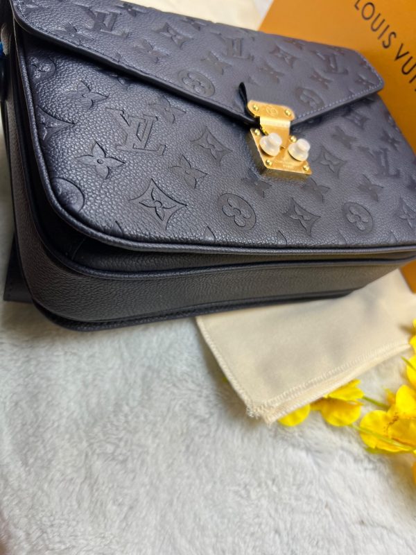 [True-to-ORIGINAL] Louis Vuitton Pochette Métis Navy Blue For Women 25cm/9.8in – M47142