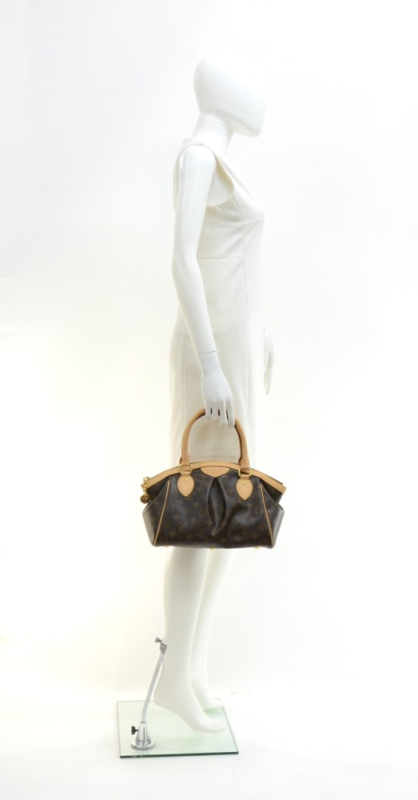 [True-to-ORIGINAL] Louis Vuitton Tivoli PM Bag Monogram Canvas Brown 14.2in/36cm For Women LV M40143