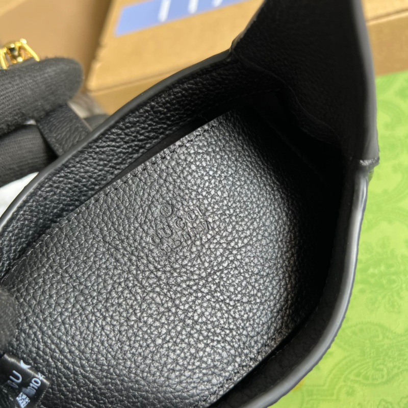 Gucci Jackie 1961 Mini Shoulder Bag Black For Women, Women’s Bags 7.5in/19cm GG ‎637091 10O0G 1000