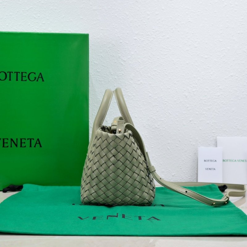 Bottega Veneta Mini Cabat Green, For Women, Women’s Bags 7.9in/20cm