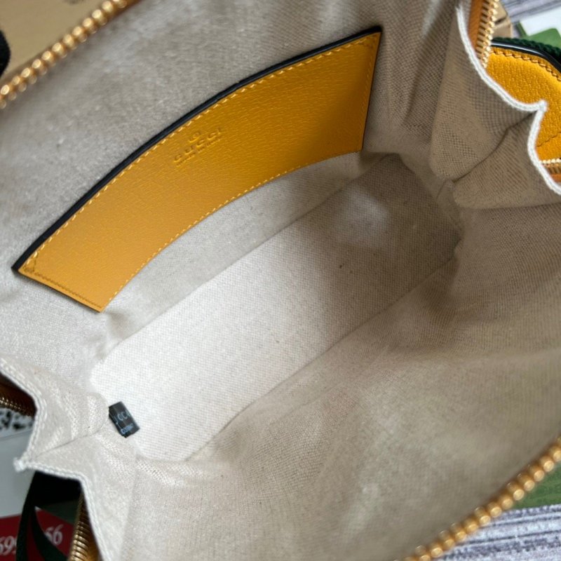Gucci x Adidas Horsebit 1955 Mini Bag Yellow For Women, Women’s Bags 7.9in/20cm GG‎