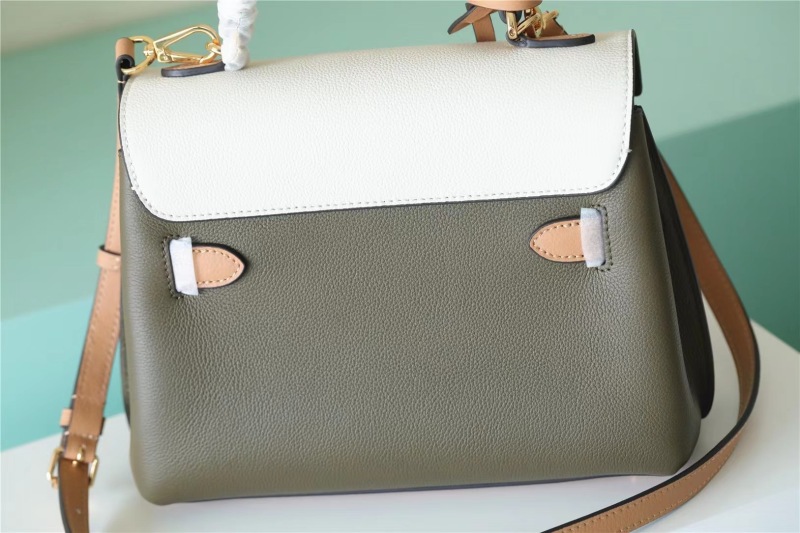 Louis Vuitton Lock Me Ever BB Shouder Bags Green Khaki For Women 11.02in/28cm M20797