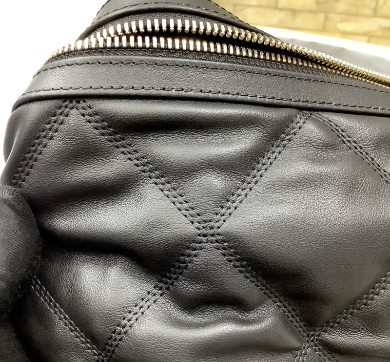 Chanel Small Bowling Bag Black For Women 9.8in/25cm AS3427