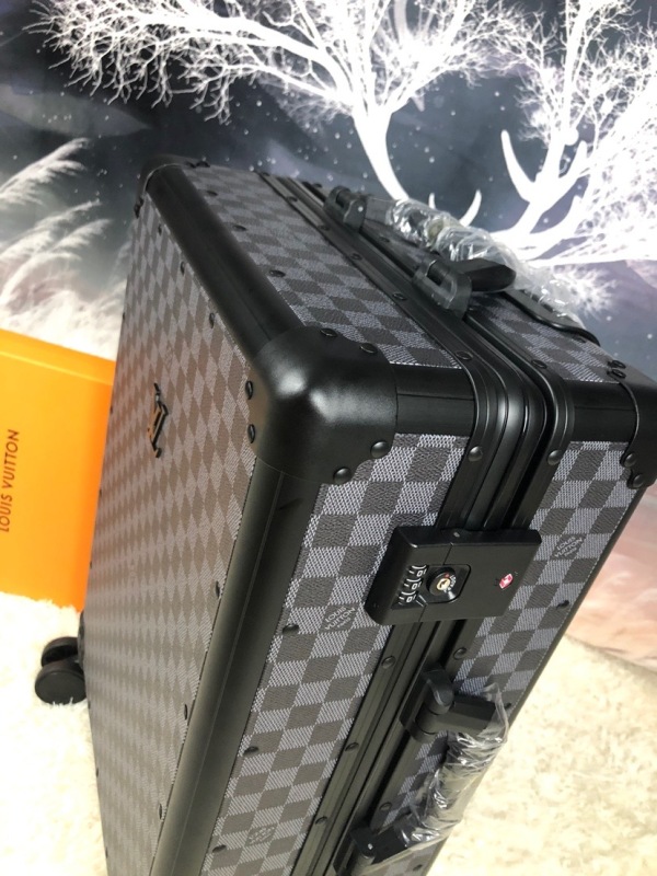 Louis Vuitton Rolling Trunk Black 55cm/21.6in