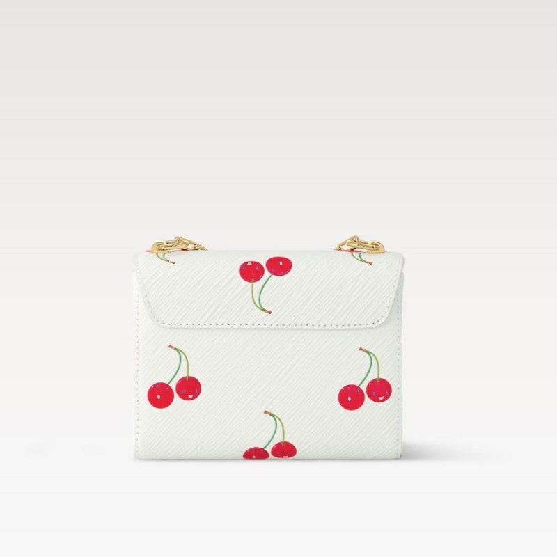 [True-to-ORIGINAL] Louis Vuitton LV x TM Twist PM White For Women 7.5in/19cm M13239
