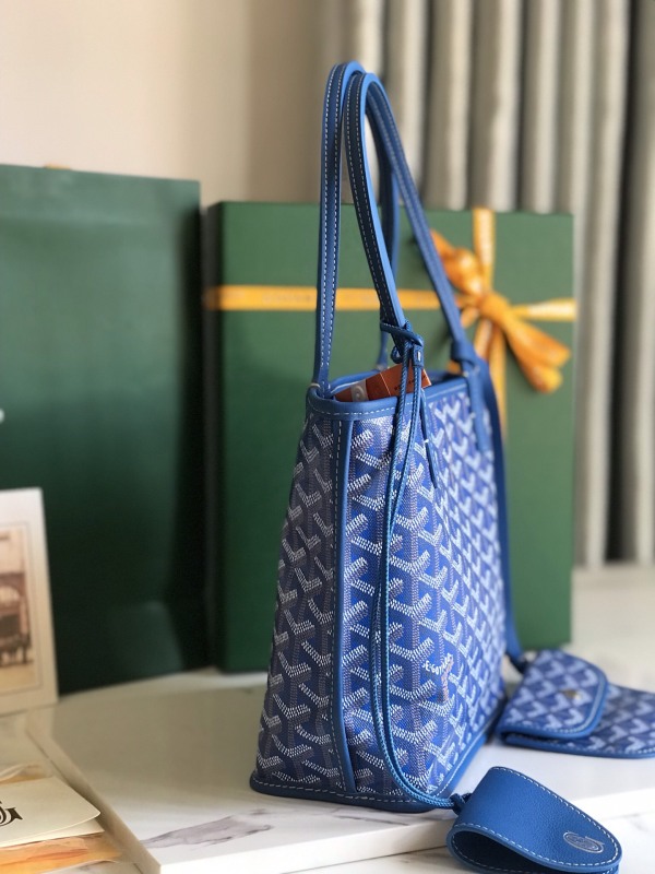 Goyard Anjou Mini Bag Blue For Women‎ 7.9in/20cm ANJOUSMINCG10TY10P