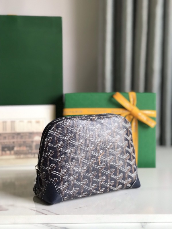 Goyard Vendôme Cosmetic Pouch Bag Navy Blue For Women‎ 5.3in/13.5cm VENDOTPMLTY12CL12P