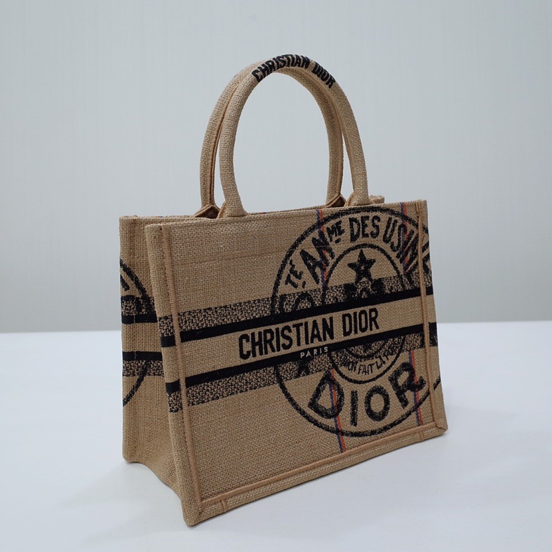 Christian Dior Small Dior Book Tote Brown, For Women, Women’s Handbags 26.5cm/10.5in CD M1265ZRUW_M918