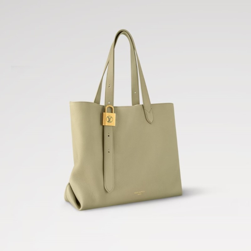 Louis Vuitton Low Key Cabas MM Bag Clay Green For Women 18.5in/47cm M25343