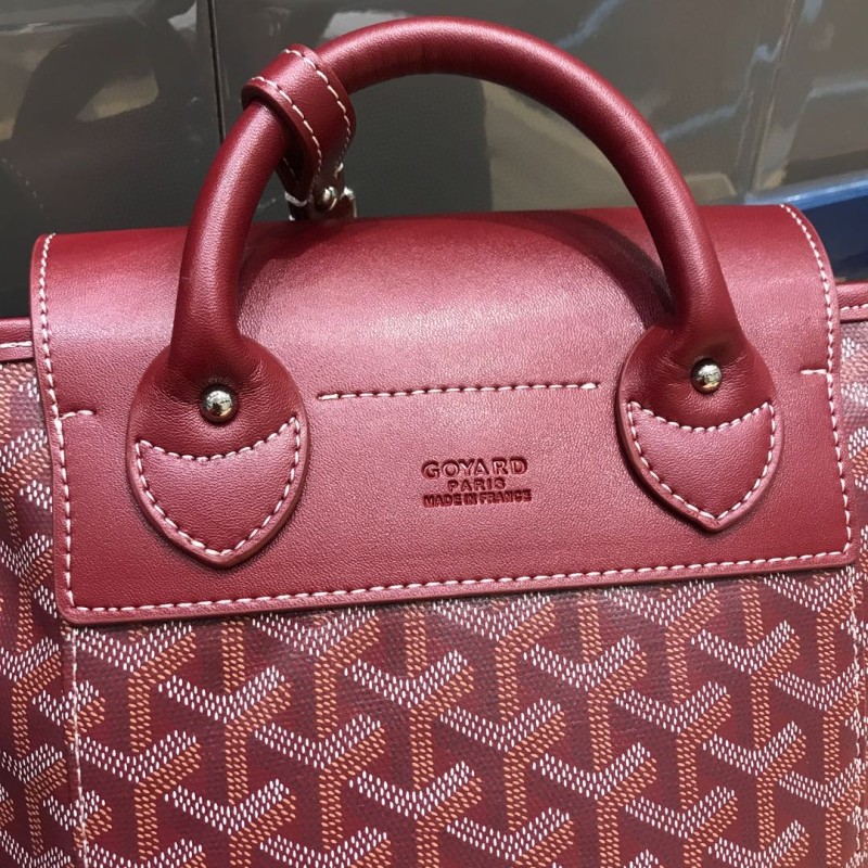 Goyard Alpin Mini Backpack Brugundy/Red/Blue For Women‎ 9.1in/23cm ALPIN2MINTY33CL33P