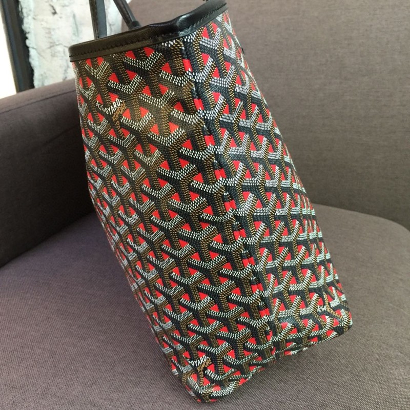 Goyard Anjou GM Bag Red/Green For Women‎ 15.7in/40cm