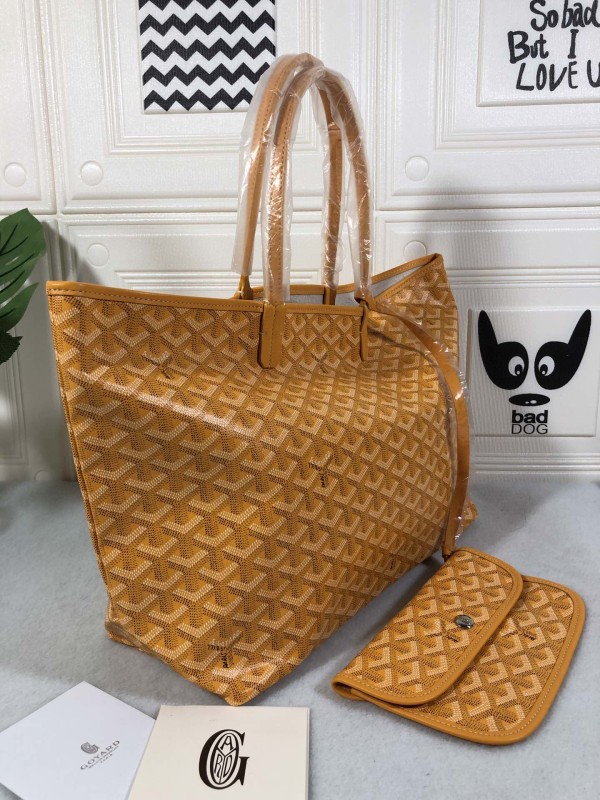 Goyard Saint Louis Gm Bag Yellow For Women‎ 15.7in/40cm STLOUIGMLTY08CL08P