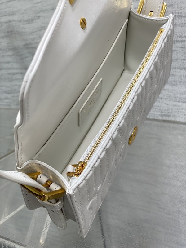 Miss Dior Flap Bag Latte For Women 22cm/8.5in – M2610UBOS_M030