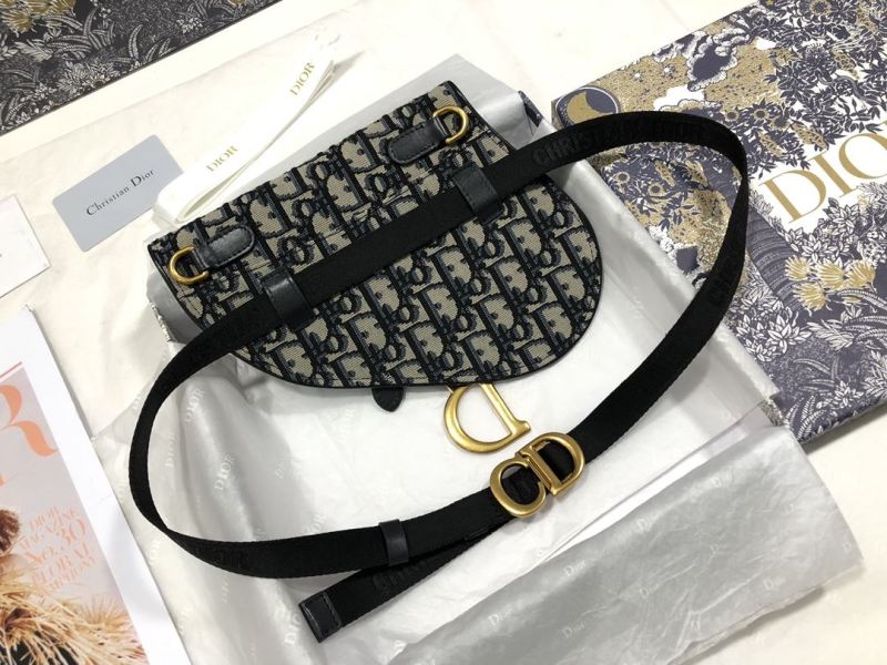 Dior Saddle Belt Bag Beige For Women‎ 7.5in/ 20cm CD