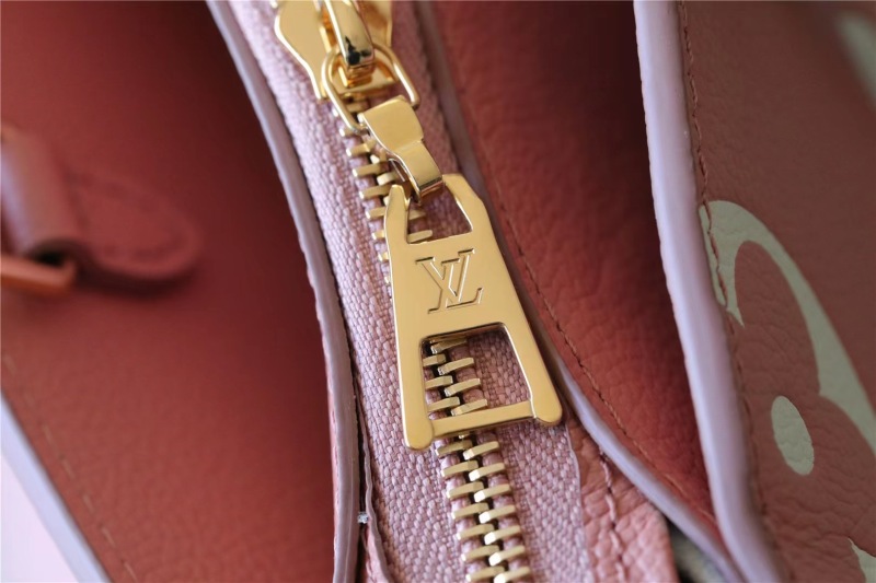 Louis Vuitton Petit Palais Monogram Empreinte Pink For Women 11.4in/29cm M46353