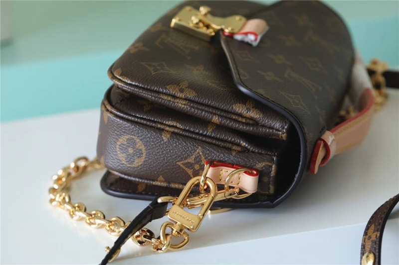 Louis Vuitton Pochette Métis East West Bag Brown For Women‎ 8.5in/21.5cm M46279