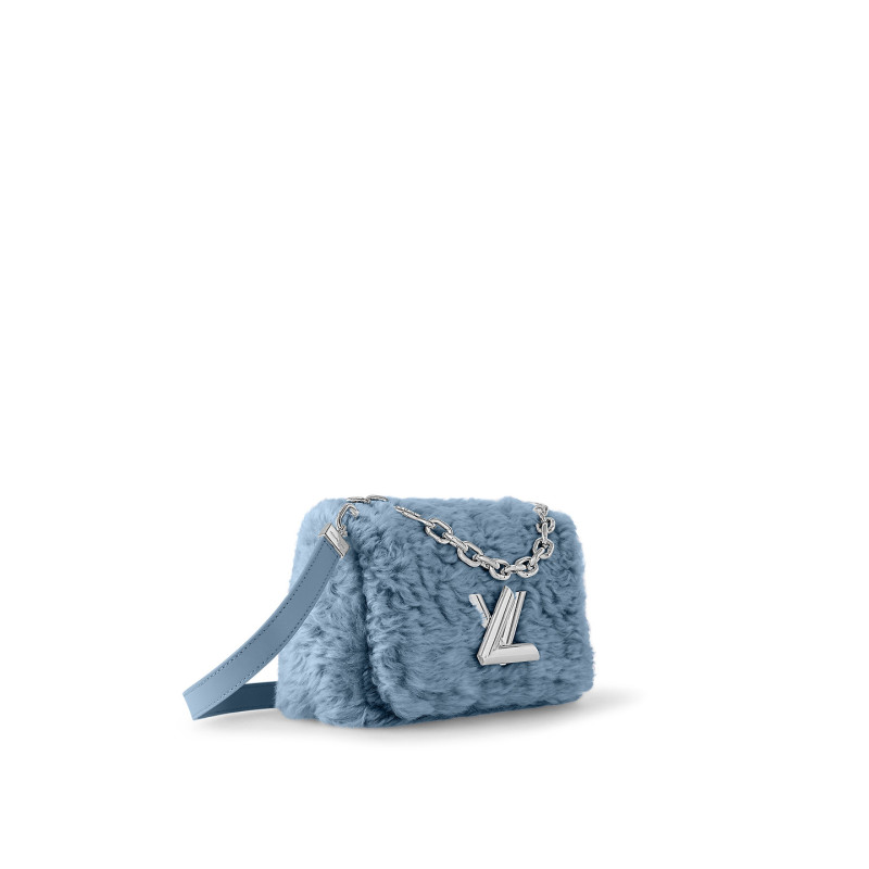 Louis Vuitton Twist MM Blue Jean For Women M21040 9.1 in/23cm