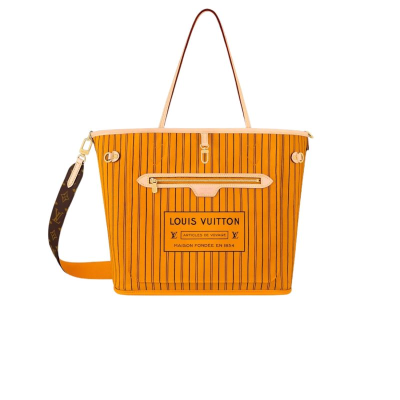 Louis Vuitton Neverfull Bandoulière Inside Out MM Jaune For Women 31cm/12.2in – M11947