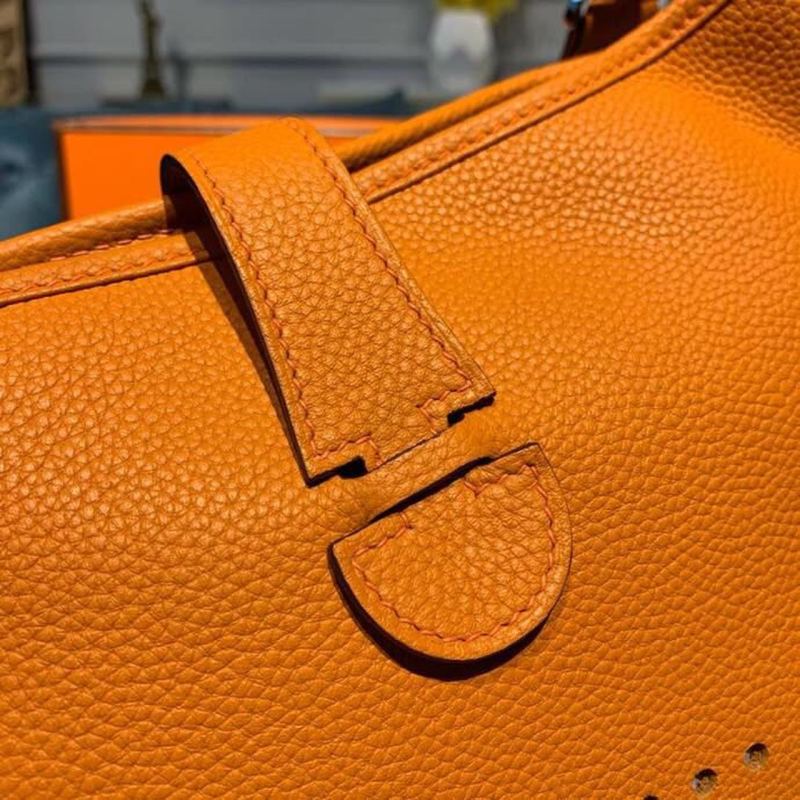Hermes Evelyne III GM Bag Orange For Women 11.8in/30cm