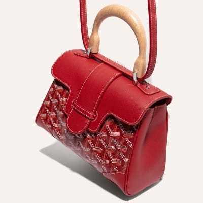 Goyard Saïgon Souple Mini Bag Red For Women‎ 7.9in/20cm SAIGONMINTY02CL02P