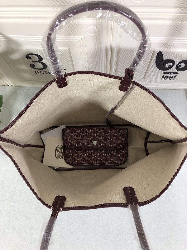 Goyard Saint Louis Gm Bag Burgundy For Women‎ 15.7in/40cm STLOUIGMLTY33CL33P