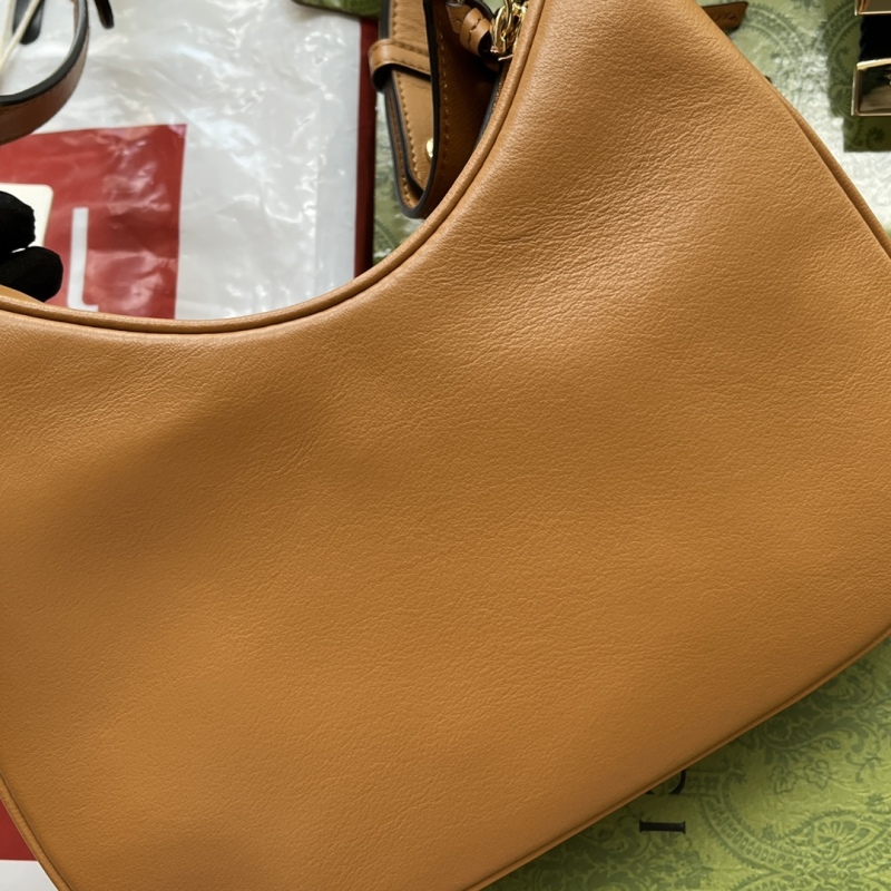 Gucci Atache Small Shoulder Bag Brown For Women, Women’s Bags 9in/23cm GG