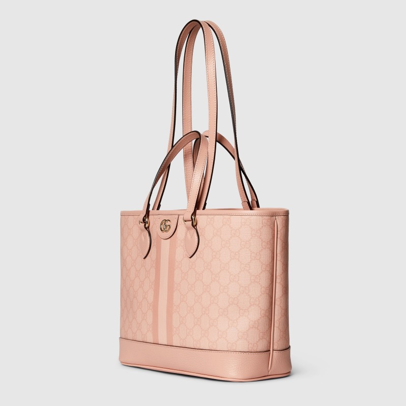 Gucci Ophidia Small Tote Pink Bag For Women 12.2 Inches/ 30.9 Cm – 765043 FAD04 6241