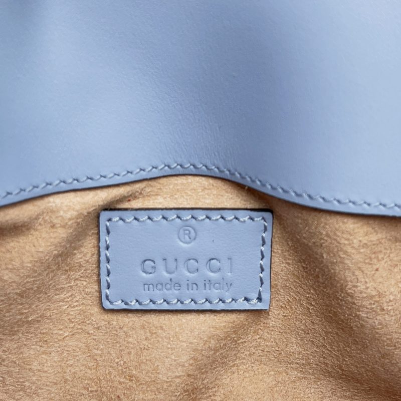 Gucci Marmont Super Mini Bag Blue For Women, Women’s Bags 6.2in/17cm GG
