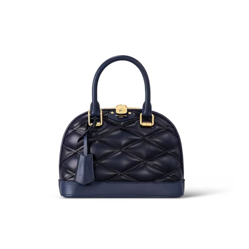 Louis Vuitton Alma BB Bleu Marine Bag For Women M23666- 9.3 Inches/ 23.6 Cm