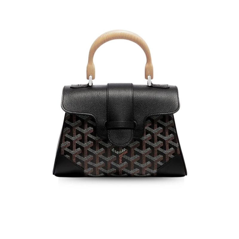 Goyard Saïgon Souple Mini Bag Black For Women‎ 7.9in/20cm SAIGONMINTY01CL01P